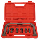 Kit de pinces c de compresseur de ressort de soupape 10 pi�ces, outil de d�montage gratuit avec adaptateurs ...