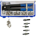 Kit pince a sertir les inserts filetes de m3 m4 m5 m6 m8 - 86 pices