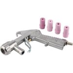 Kit pistolet de sablage, pistolet sablage pneumatique kit avec 4 buses en c�ramique 4. 5 / 5 / 6 / 7mm ...