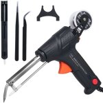 Kit pistolet � souder �lectronique 60 w - pistolet � souder automatique avec pince � �piler, fils � souder, ...