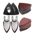 Kit de pon�age oscillant de 54 pi�ces, 2 patins de pon�age triangulaires et 2 patins de pon�age pour ...