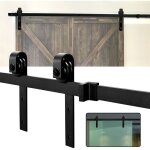 Einfeben - kit de porte coulissante système coulissante ferrure pour système pour portes coulissantes ... Einfeben - kit de porte coulissante système coulissante ferrure pour système pour portes coulissantes ...