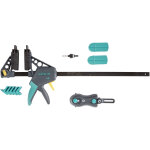 Kit de pose de terrasse en bois - serre joint  main. guide de perage. foret. espaceurs. mors de serrage ...