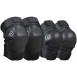 Kit de protection 4pc, genouill�re pour adulte, skateboard protection pads genouill�res et coudi�res