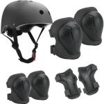 Kit de protection enfant - marque roller, v�lo - casque ajustable - protections coudes et genoux
