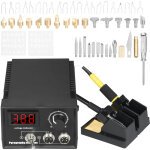 Kit pyrogravure pour bois professionnel 60 w kit de pyrogravure numérique réglable avec embouts pour ... Kit pyrogravure pour bois professionnel 60 w kit de pyrogravure numérique réglable avec embouts pour ...