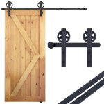 Kit de rail porte coulissante quincailleri industriel systeme pour porte suspendue ensemble industriel ...