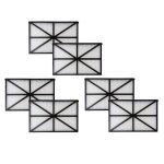 Kit de recharge de filtre rcx70101 6 pices pour aspirateur de piscine rep 827261