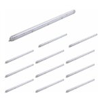 Silamp - kit de r�glette led �tanche + 1 tube n�on led 150cm t8 22w (pack de 12) - blanc froid 6000k ...