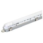 Silamp - kit de rglette led ip65 + tube non led 120cm t8 18w - blanc chaud 2300k - 3500k