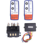 Kit de relais de treuil 12v 250a avec interrupteur de contacteur de relais de t�l�commande pour v�hicule ...