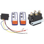 Kit de relais de treuil t�l�command�, kit de relais de treuil 12 v 500 a, bobine en laiton haute puissance, ...