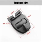 Kit de remplacement de 4 clips de fixation pour couverture de spa / jacuzzi, kit de r�paration de clips ...