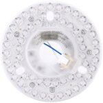 Kit de r�novation pour ventilateur de plafond � led 4, 92 pouces 18 w 3cct 3000 k 4000 k 6000 k intensit� ...