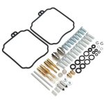 Kit de rparation de carburateur pour yamaha xvs65a v - star 650 classic 1998 - 2005 caoutchouc + mtal ...
