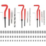 Kit r�paration filetages m5 - m6 - m8 - 75 pi�ces insert h�licoil pour r�paration de filetage, m�tal ...