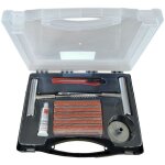Kit de reparation pneus tubeless, pour crevaison auto / moto / vtt