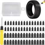 Kit de r�paration de pneus60 pi�ces, comprenant des clous en ce kit de r�paration rapide est id�al pour ...