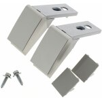 Kit reparation poignee grise 9590180 - refrigerateur liebherr