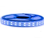 Kit ruban professionnel 5050 - 120 leds / m - 5 m�tres bleu �tanche (ip67) longueur: 5 m�tres - transformateur ...
