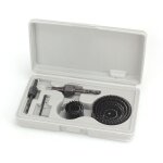 Kit de scie cloche bim�tallique en acier au carbone 11 pi�ces 19 - 64mm, kit de scie cloche pour bois, ...