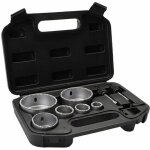 Kit de scie cloche enduit de diamant pour carrelage avec bote de rangement en alliage 6 trous 22 - 73 ...