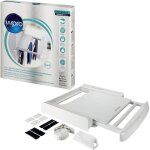 Kit de superposition 2 en 1 avec tablette pour lave - linge & seche - linge