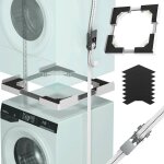 Kit de superposition universel pour lave - linge et sche - linge - cadre rglable 45  68 cm - idal ...