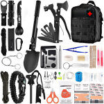 Kit de survie d'urgence , multi - outils de survie vitesse kit, tactique pouch outdoor gear sac trauma ...