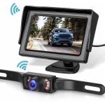 Kit de système de caméra de recul sans fil pour voiture / camion / fourgonnette / pick - up / camping ... Kit de système de caméra de recul sans fil pour voiture / camion / fourgonnette / pick - up / camping ...