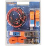 Robur - kit syst�me de fixation 8 pi�ces pour bandes de serrage et cordes �lastique - 8188 / k8