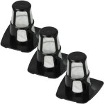 Kit de tamis de 3x filtres d'aspirateur compatible avec electrolux eer73bp, 900940776, 900940766, 900940777 ...
