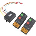 Kit de t�l�commande de treuil sans fil de r�cup�ration 12 v 24 v pour camion jeep atv suv contr�leur ...