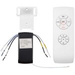 Kit de t�l�commande pour ventilateur plafond, ventilateurs plafond universels petite taille, sans , vitesse, ...