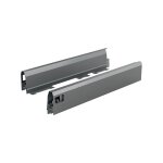 Kit tiroir arcitech longueur 350 mm - hauteur 94 mm - coloris anthracite - livré avec profils, attaches ... Kit tiroir arcitech longueur 350 mm - hauteur 94 mm - coloris anthracite - livré avec profils, attaches ...
