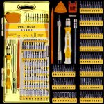 Zvd - kit de tournevis magntique 124 en 1 pour xiaomi, iphone, pc, camra, drone, outil de rparation ...