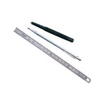 Kit de tra�age avec reglet tracette et pointeau mob
