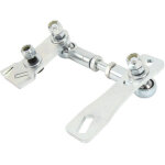 Kit de tringlerie de bote de transfert en acier inoxydable antirouille argent� de remplacement pour jeep ...