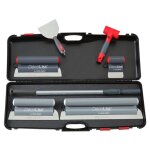 L'outil parfait ? kit valise d�coliss' plaquiste 7 pcs ? lame inox tremp� ? manche ergonomique ? compatible ...