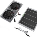 Kit de ventilateur à panneau solaire, 100w 12v ventilateur solaire extérieur Étanche, mini ventilateur ... Kit de ventilateur à panneau solaire, 100w 12v ventilateur solaire extérieur Étanche, mini ventilateur ...