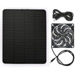 Kit de ventilateur de panneau solaire, kit de ventilateur  nergie solaire tanche 10 w, ventilateur ...