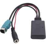 Sjlerst kit voiture bluetooth 5. 0 adaptateur aux avec câblage de microphone de 59, 1 pouces convient ... Sjlerst kit voiture bluetooth 5. 0 adaptateur aux avec câblage de microphone de 59, 1 pouces convient ...