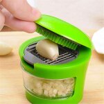 Kitchen innovations presse - ail, broyeur, coupe - ail, hachoir ? comprend un plucheur d'ail en silicone ...