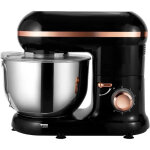 Kitchen move - robot pâtissier multifonctions 5. 5l 1500w noir / rose gold bat - 1519 gold Kitchen move - robot pâtissier multifonctions 5. 5l 1500w noir / rose gold bat - 1519 gold