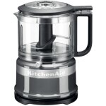 Kitchenaid mini - hachoir 0, 8 l gris argent - 5kfc3516ecu