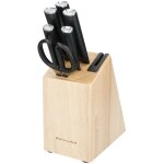 Kitchenaid set de 6 couteaux classiques avec bloc, sharpcouteaux de cuisine en acier japonais à haute ... Kitchenaid set de 6 couteaux classiques avec bloc, sharpcouteaux de cuisine en acier japonais à haute ...