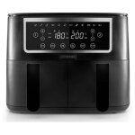 Kitchencook - friteuse sans huile kitchen cook airmed 8 2600 w noir