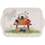 Mini plateau en m�lamine pique nique de chatons 20 cm