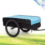 Remorque velo cargo, charette velo  2 roues, remorque vlo pour bicyclette, kit de fixation pour remorques ...