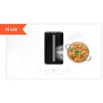 Klarstein airjet flexpro table � induction avec hotte int�gr�e - cee a + + , d�bit 750 m� / h, 14 kw, ...
